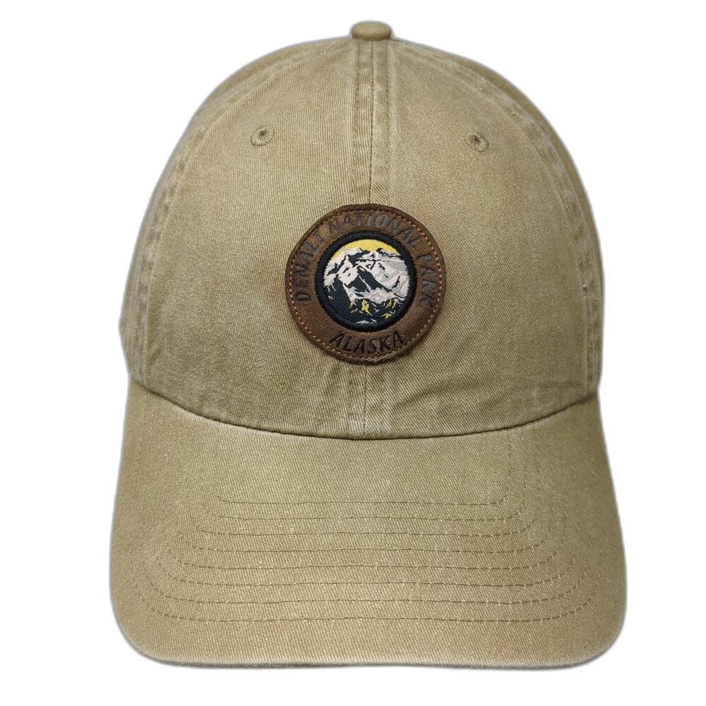 American Needle Baseball Cap Brown One Size Denali National Park Alaska Hat
